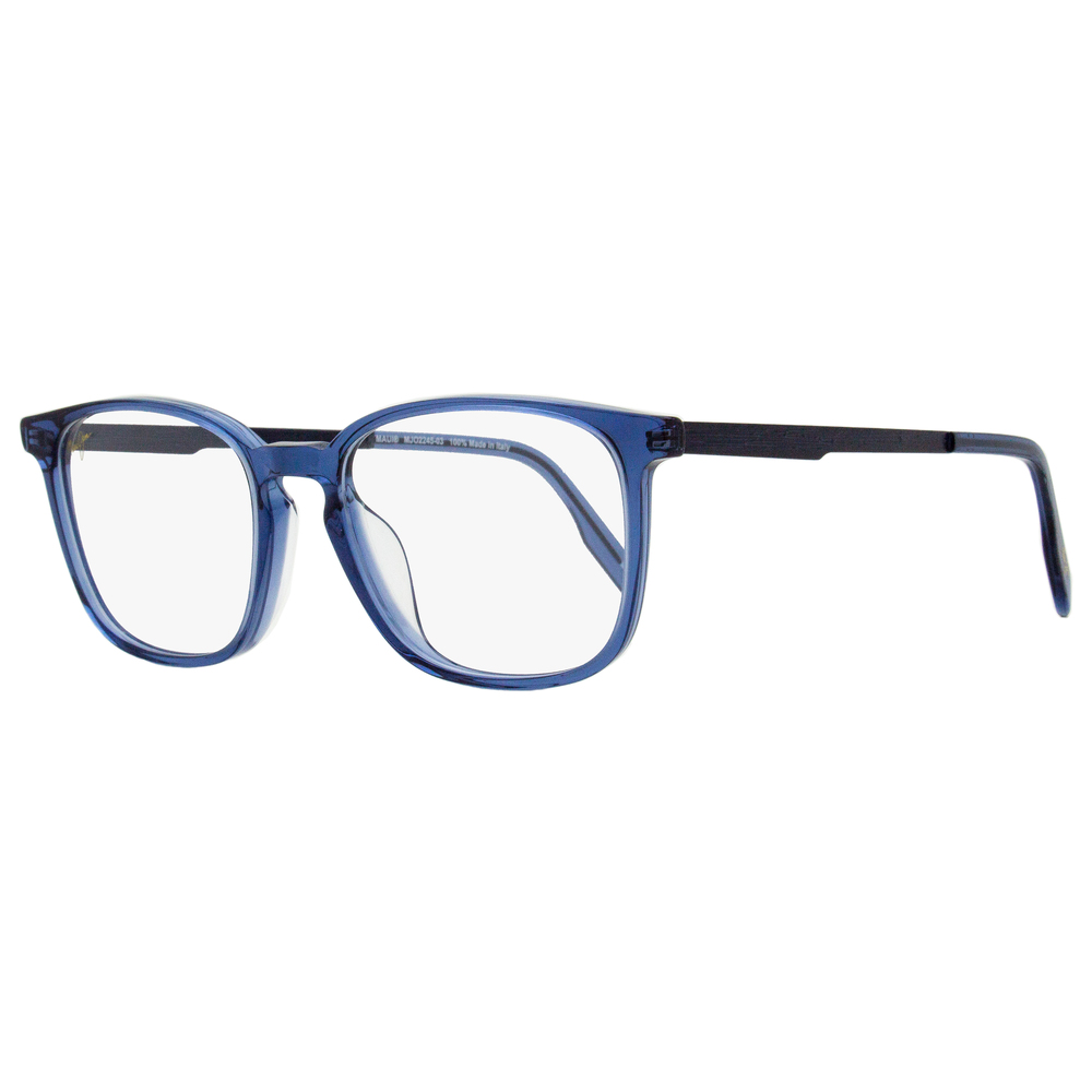 Maui Jim Rectangular Eyeglasses MJO2245 03 Blue Transparent 52mm